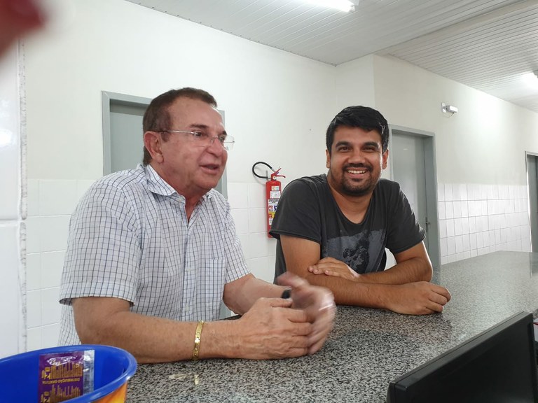 Dr Gonzaga visita UBS João Bezerra