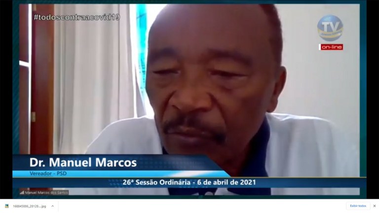 Dr. Manuel Marcos pede que população se proteja contra a Covid-19