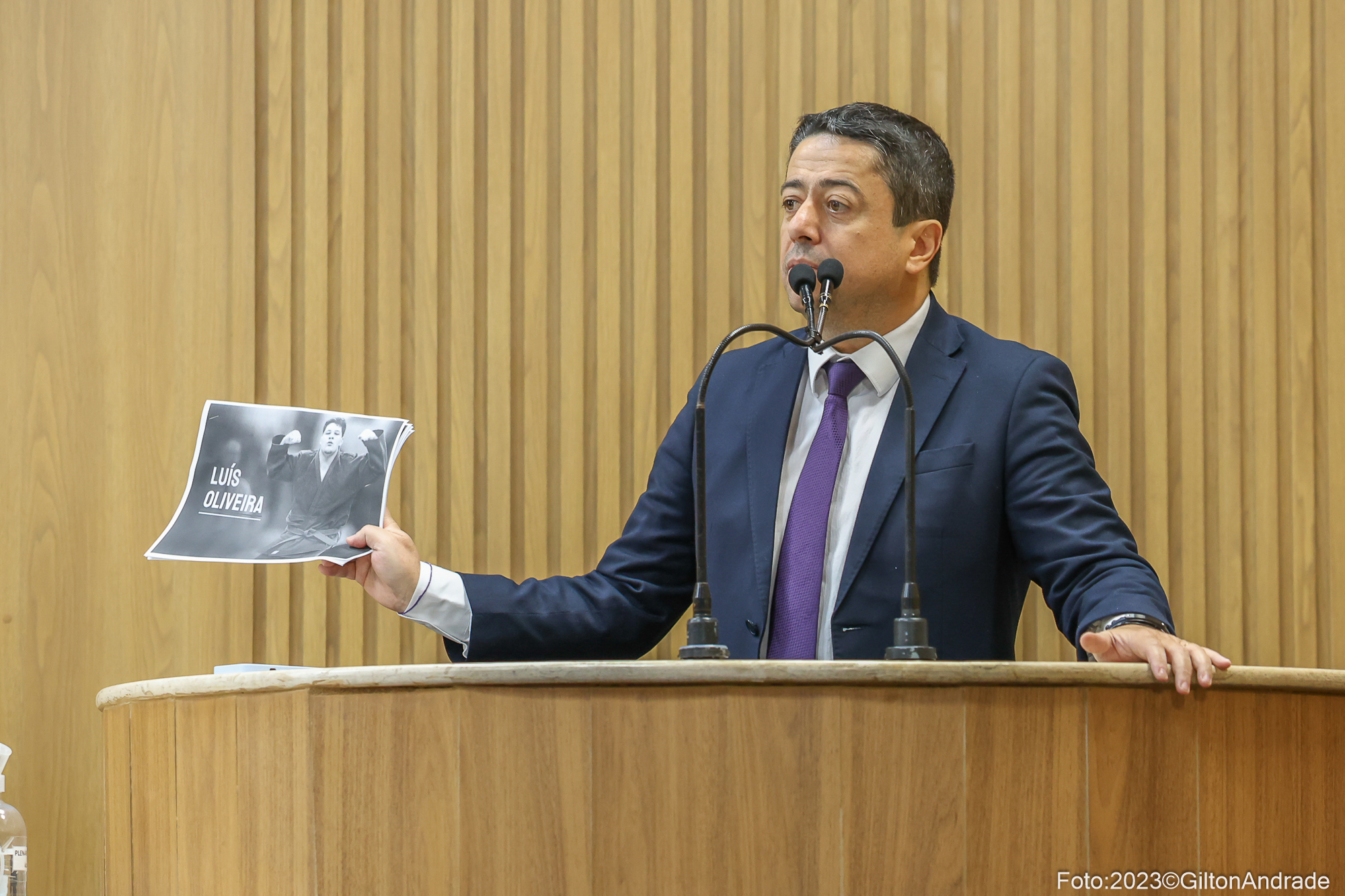 Durante Pequeno Expediente, Fabiano Oliveira reforça a importância da iniciativa privada no incentivo ao esporte