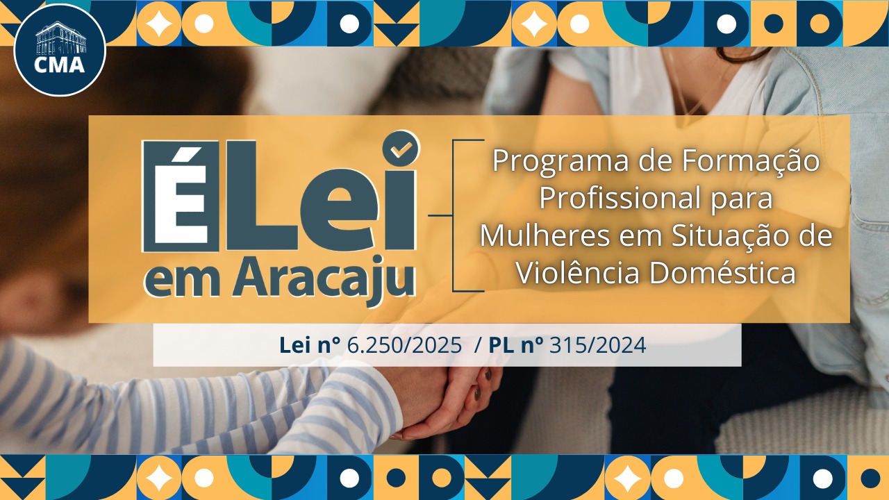 É lei em Aracaju: Programa que cria formação profissional para mulheres vítimas de violência doméstica é sancionado