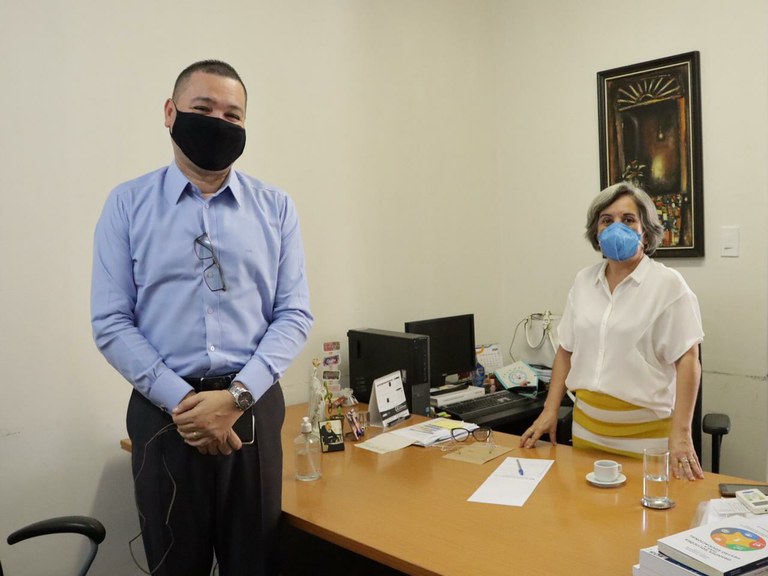 Eduardo Lima busca apoio para questões sanitárias, pedagógicas e atendimento psicológico em retorno às aulas