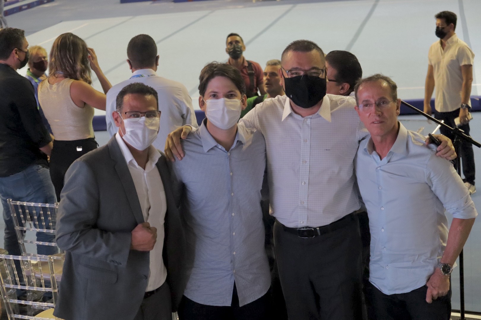 Eduardo Lima participa da Cerimônia de Abertura da Gymnasiade