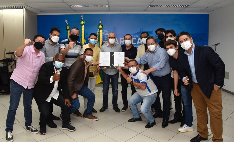 Eduardo Lima participa da Sanção do Projeto de Lei para obras de infraestrutura na cidade de Aracaju