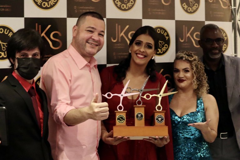 Eduardo Lima participou do evento Premiação do Tesoura de Diamante