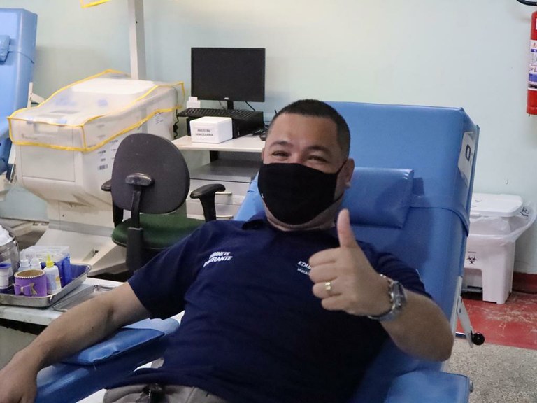 Eduardo Lima reúne amigos e a família em mutirão para doação de sangue