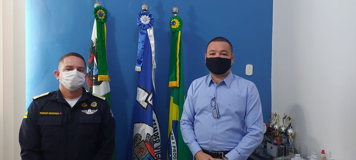 Eduardo Lima se reúne com direção da Guarda Municipal e pede proteção às unidades do CRAS