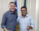 Eduardo Lima se reúne com Luiz Roberto para conversar sobre obras em Aracaju 