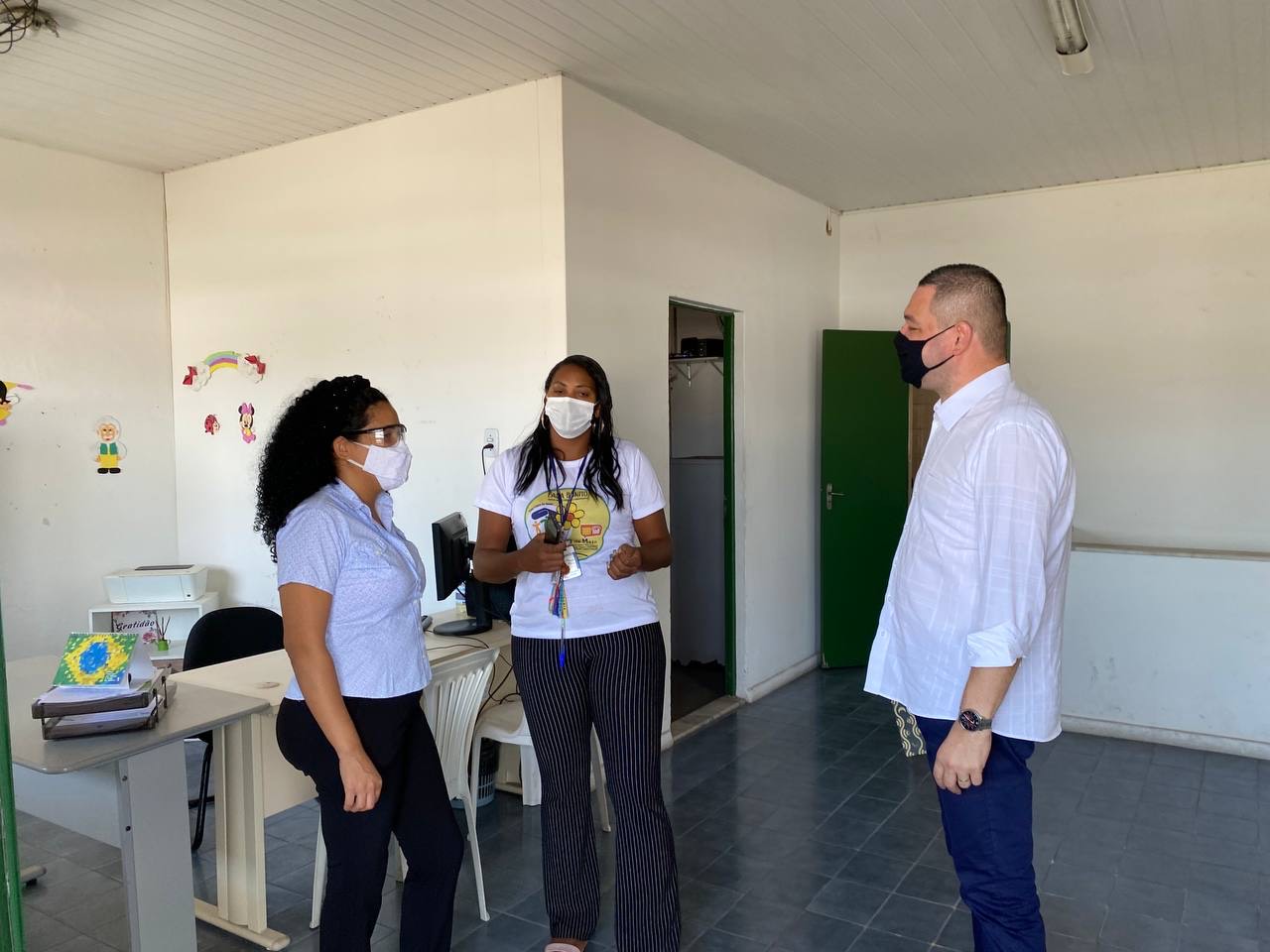 Eduardo Lima visitou Sede do Primeiro Distrito do Conselho Tutelar e CRAS do Veneza