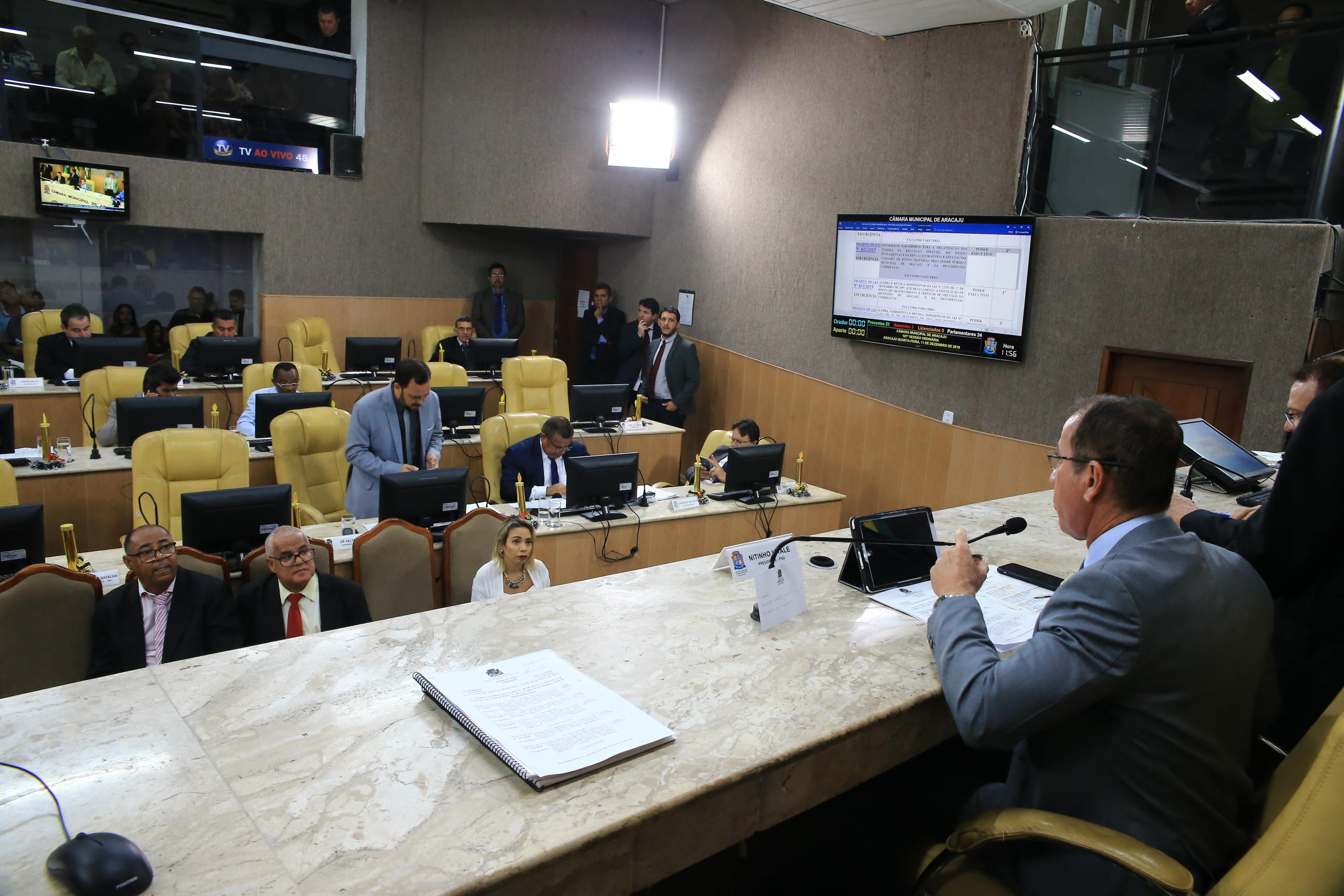 Em 1º votação, Câmara aprova três projetos do Executivo 