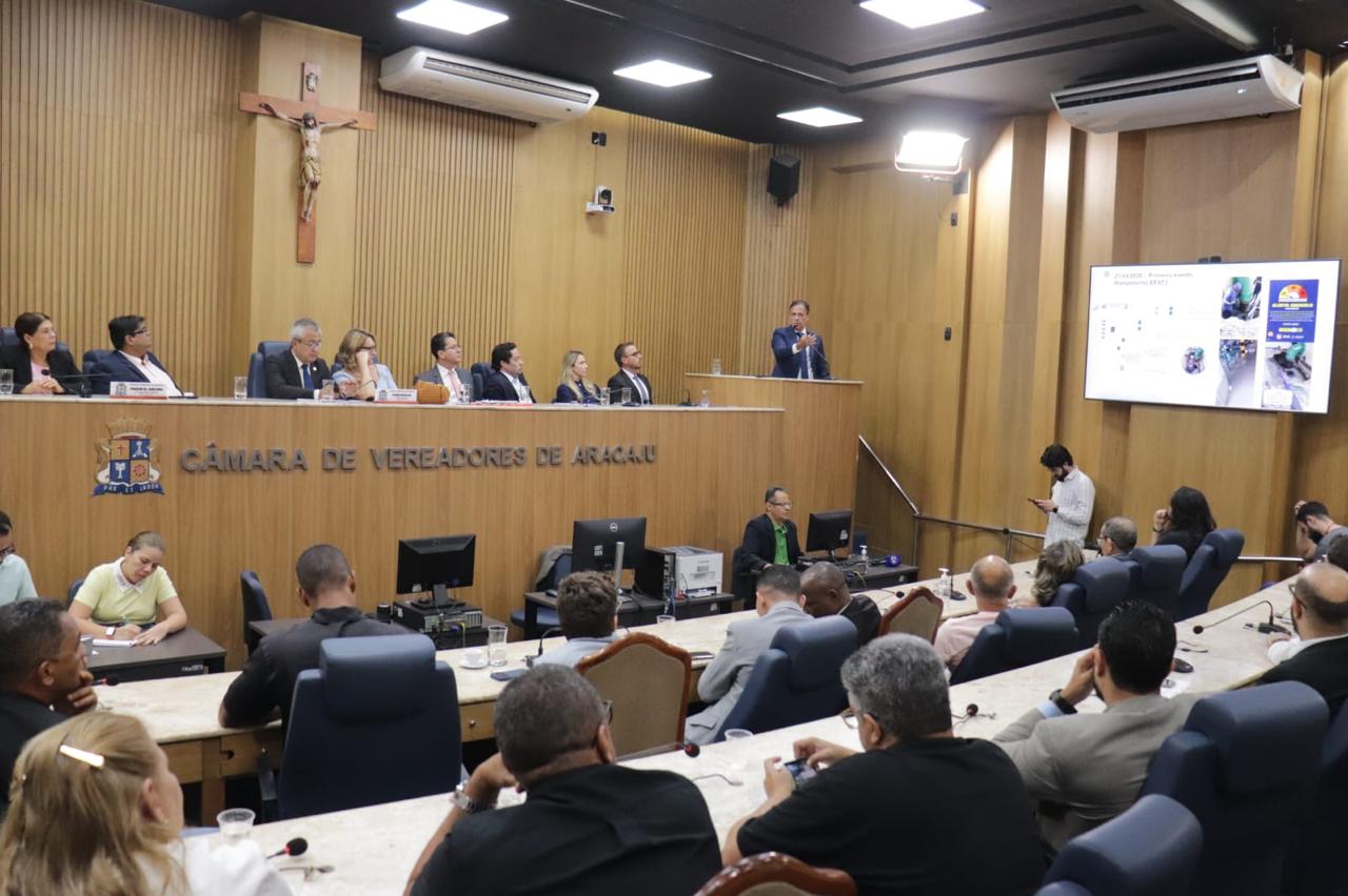 Em Audiência Pública, Câmara Municipal de Aracaju debate problemas no abastecimento de água na capital sergipana