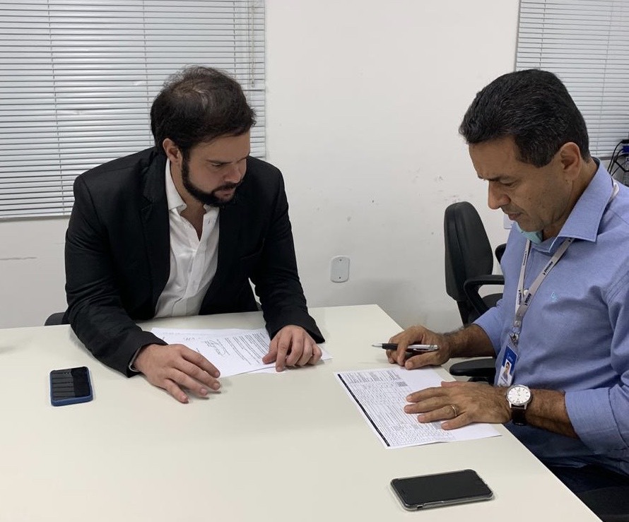 Em reunião na Emsurb, Thiaguinho Batalha sugere alterações na Lei de Publicidade