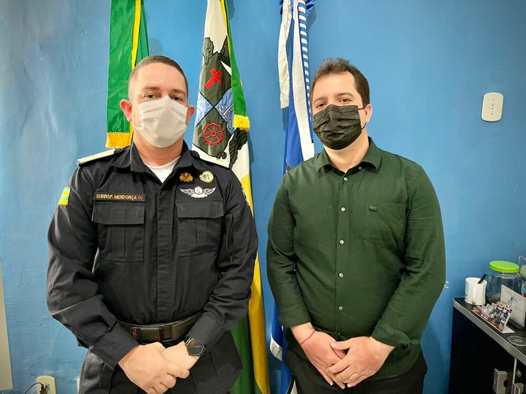 Em reunião na Guarda, Sávio pede mais segurança na Orlinha do Bairro Industrial