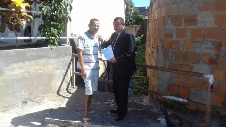 Emurb atende Indicação do vereador Américo de Deus para o bairro Santos Dumont