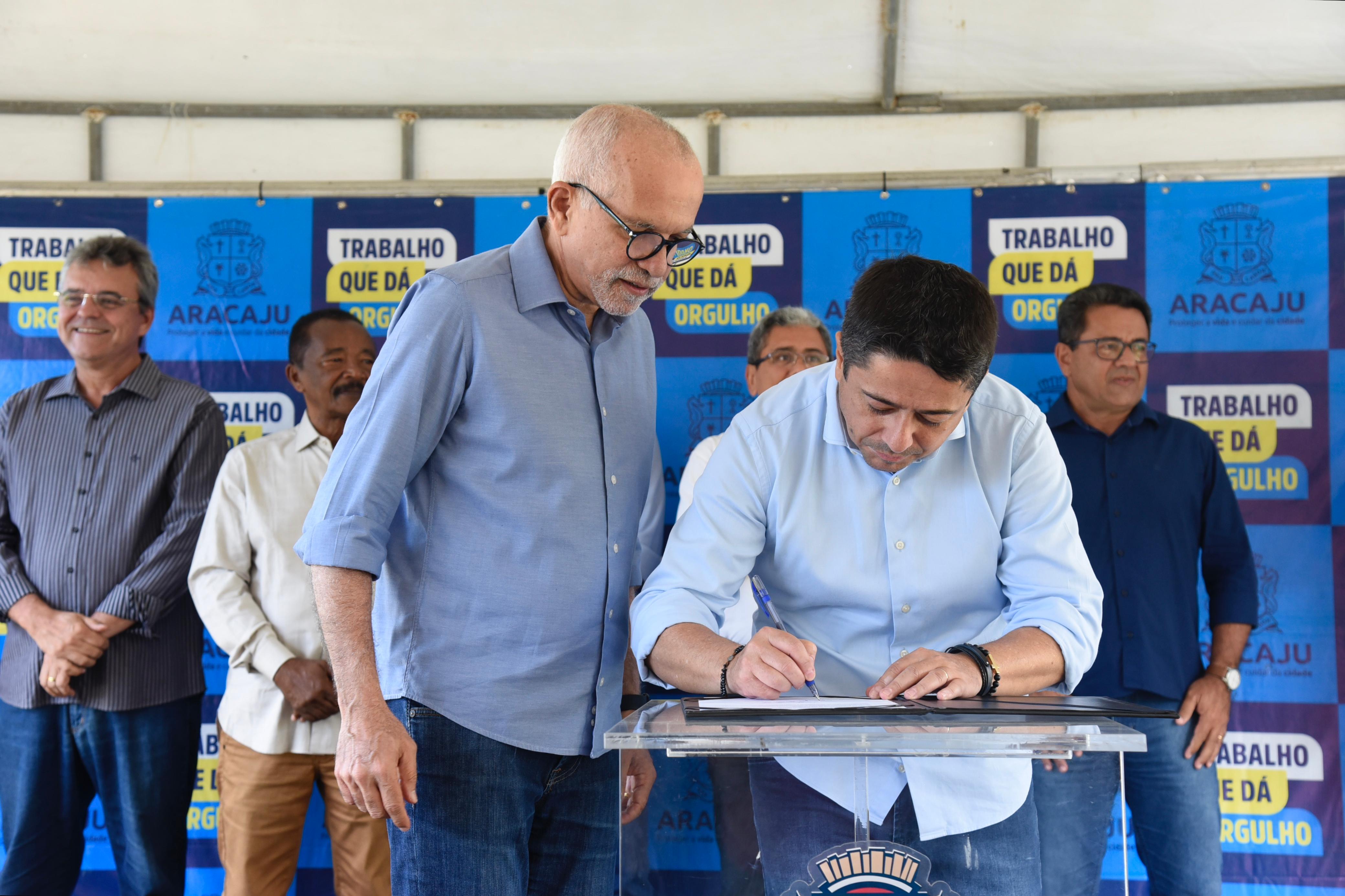 Fabiano Oliveira destaca importância do Parque da Sementeira durante solenidade de reurbanização