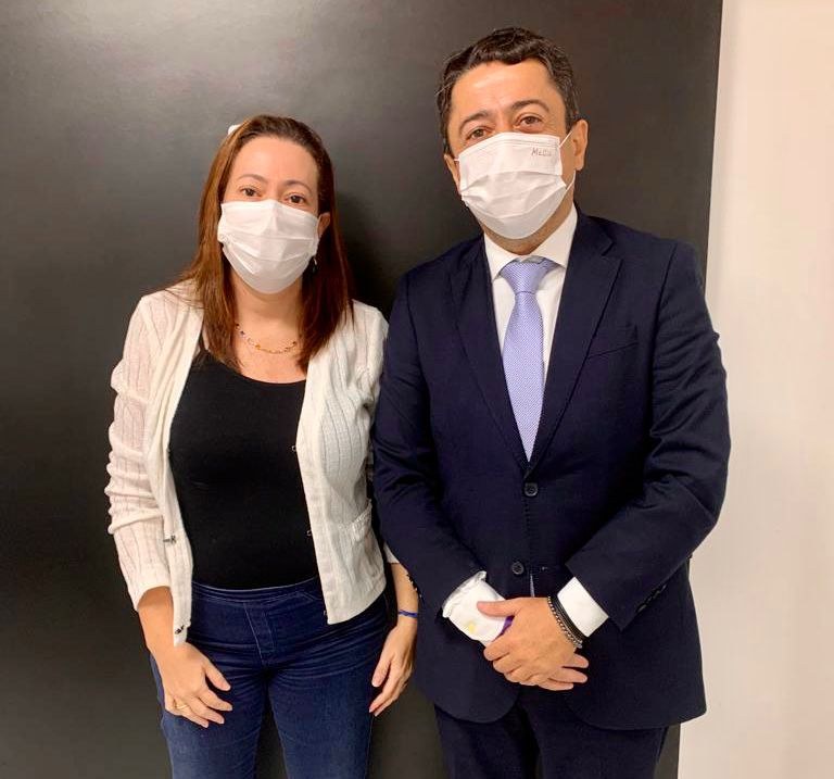 Fabiano Oliveira parabeniza secretária de Saúde de Aracaju pelo excelente trabalho