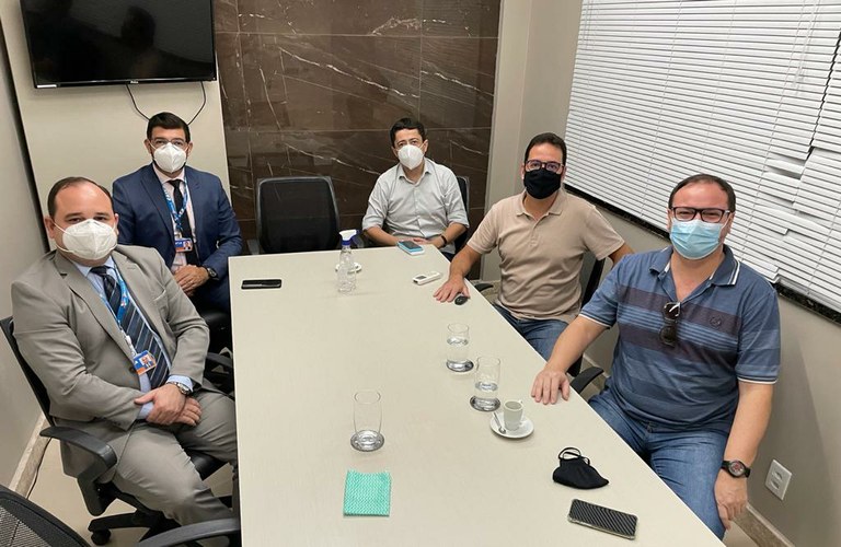 Fabiano Oliveira participa de reunião com Caixa e Banese sobre linhas de crédito específicas para o setor de eventos