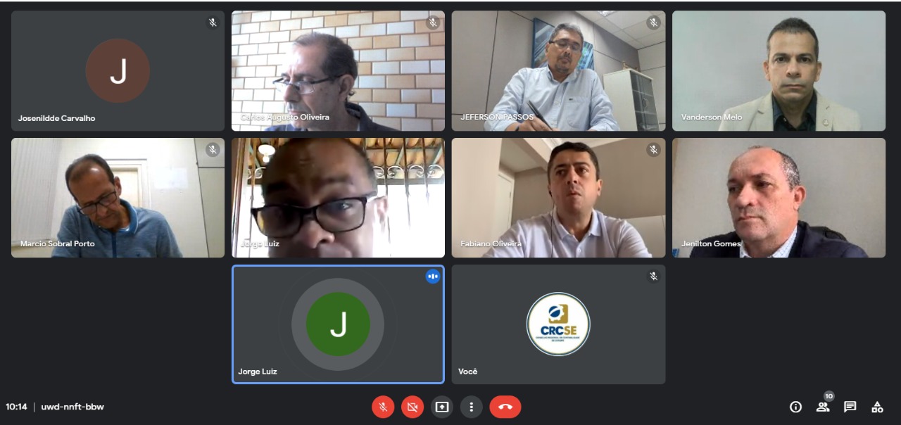 Fabiano Oliveira participa de reunião com dirigentes do Conselho Regional de Contabilidade de Sergipe