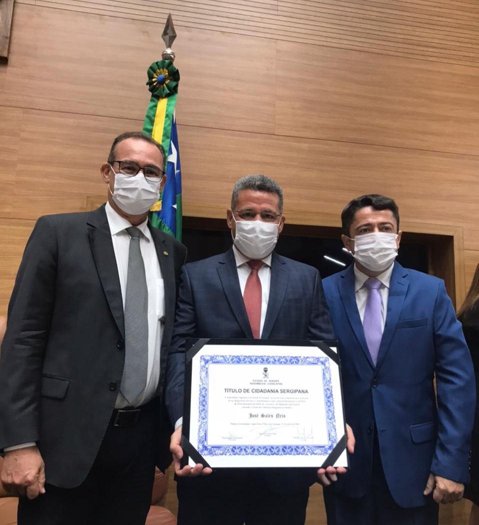 Fabiano Oliveira participa de solenidade em homenagem ao secretário Sales Neto