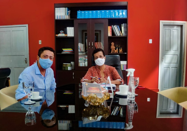 Fabiano Oliveira visita Funcap e se coloca à disposição para o fortalecimento da Cultura