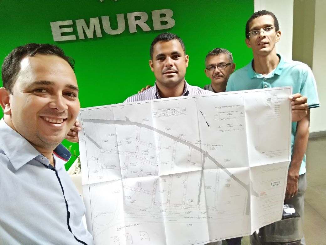 Fábio Meireles comemora projeto de urbanização do Jardim Bahia