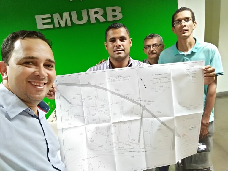 Fábio Meireles comemora projeto de urbanização do Jardim Bahia