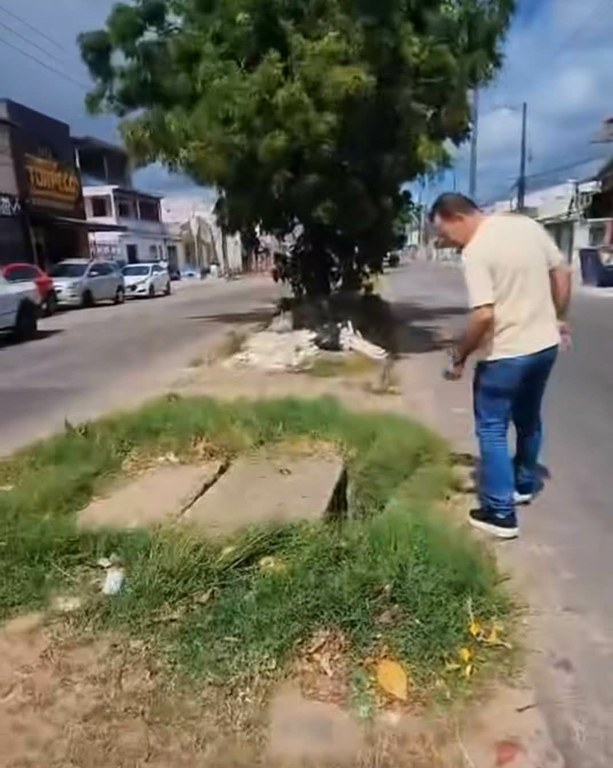 Fábio Meireles (PDT) apela para conclusão de obra de recapeamento da avenida Maranhão 