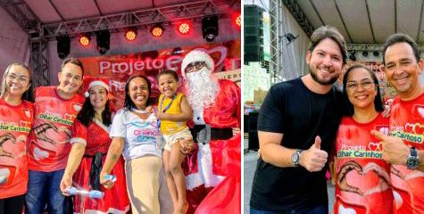 Fábio Meireles (PDT) proporcionou 12º “Natal Solidário das Crianças” no bairro Soledade 