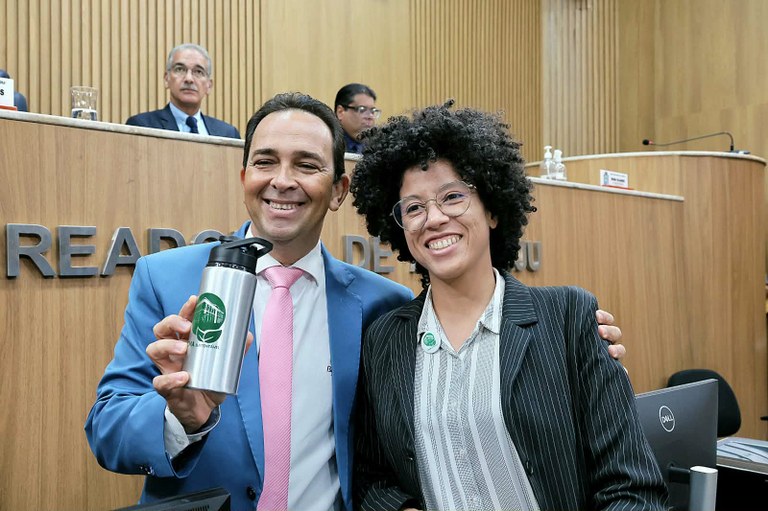 Fábio Meireles (PDT) reconhece ação sustentável da CMA no mês mundial da água