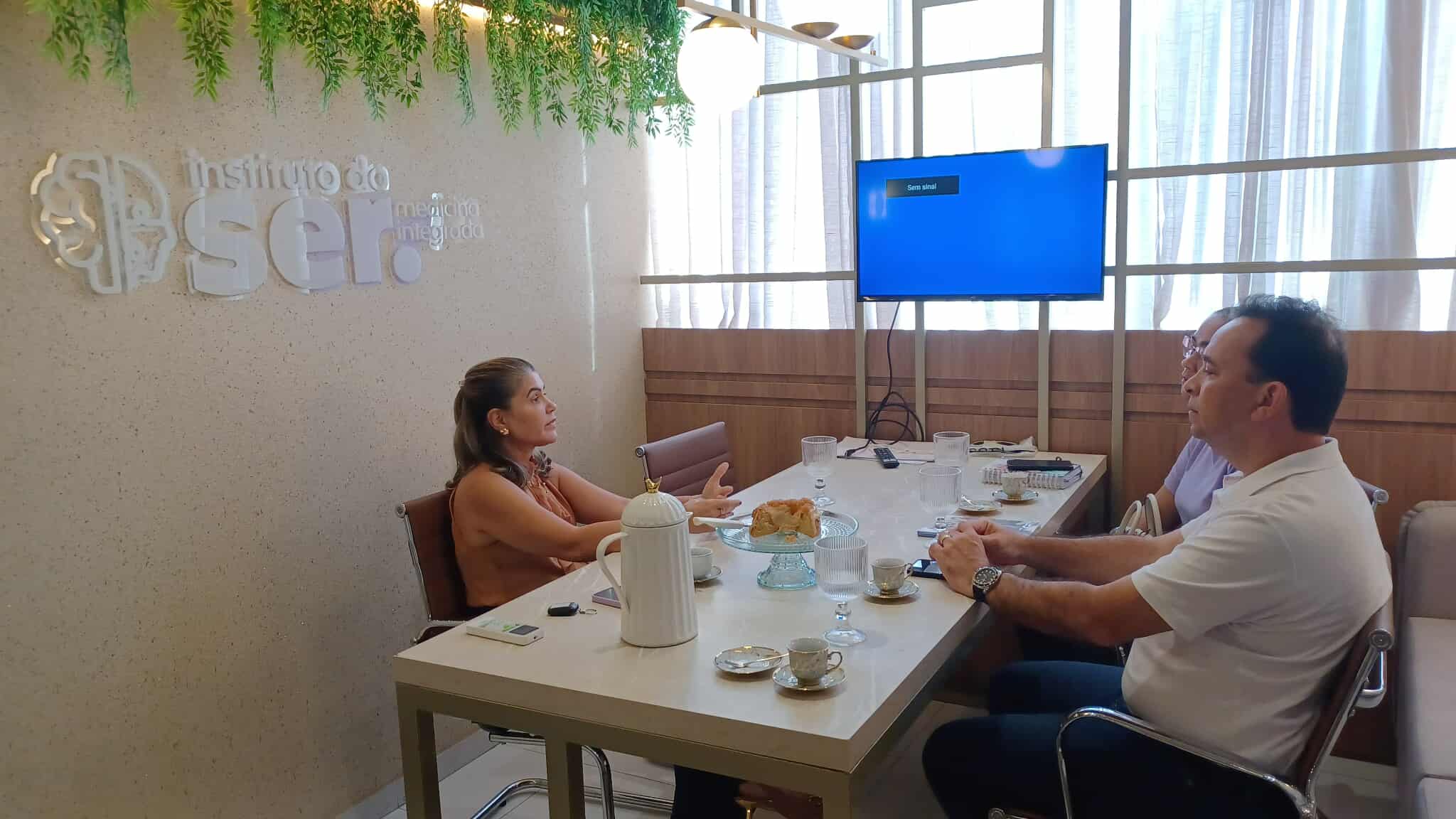 Fábio Meireles (PDT) visita Instituto do Ser em Aracaju