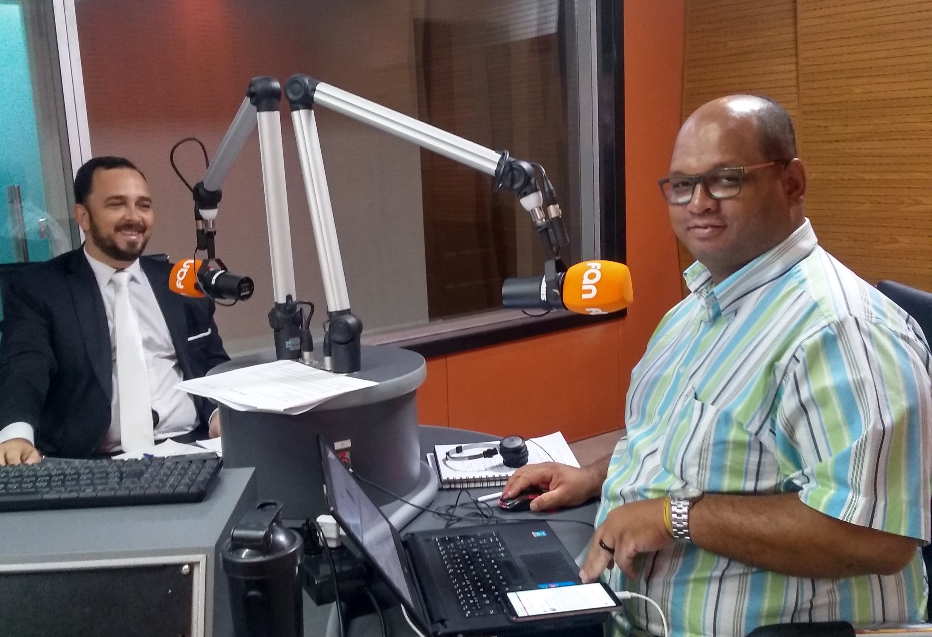 Fábio presta contas do seu mandato em entrevista à emissora de rádio