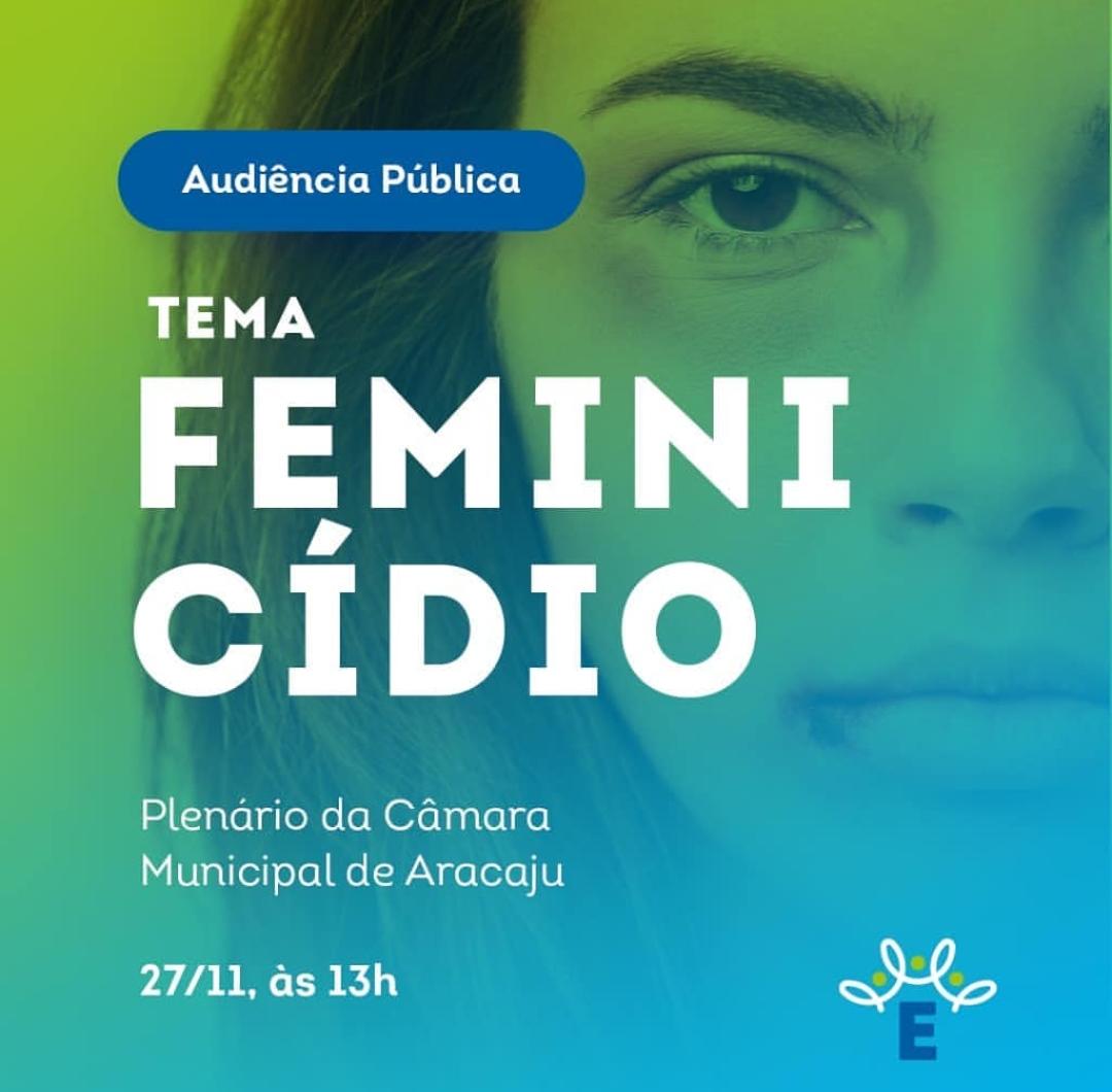 Feminicídio será tema de Audiência Pública na CMA