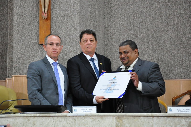 Fernando Martins recebe Título de Cidadania Aracajuana