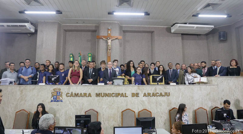 Finalistas do PJB participam de Sessão Ordinária na Câmara