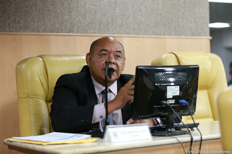 "Fiz meu papel de vereador em lutar pela gratuidade para os idosos", explica Seu Marcos duranteTribuna Livre