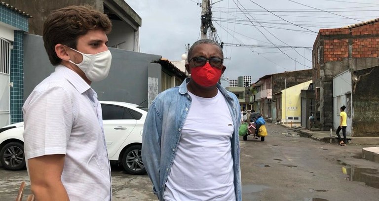 Gabinete Itinerante: Breno Garibalde visita o bairro São Conrado e apura demandas