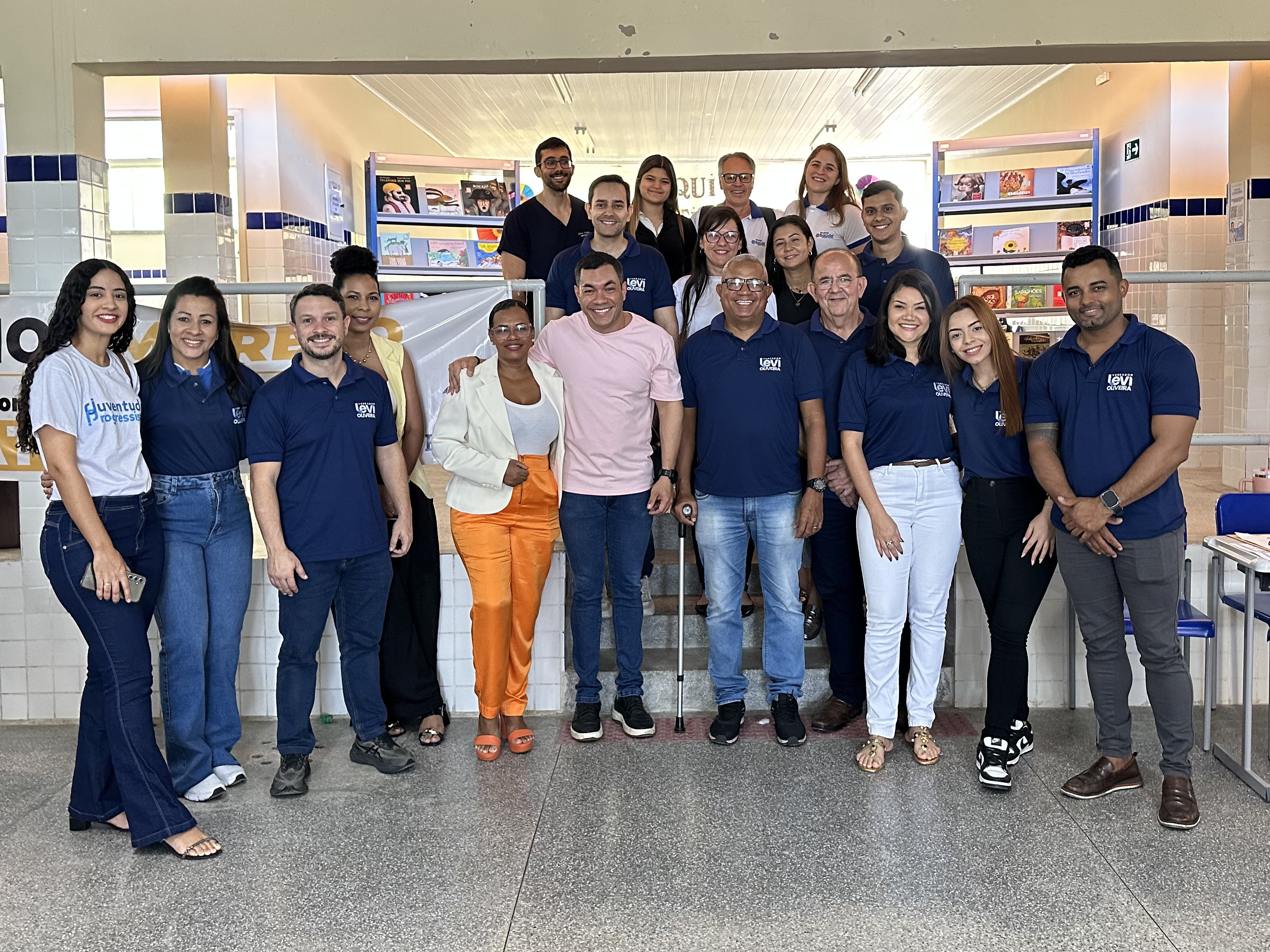 Gabinete Itinerante de Levi Oliveira leva atendimentos de saúde e oportunidades de emprego ao bairro Soledade