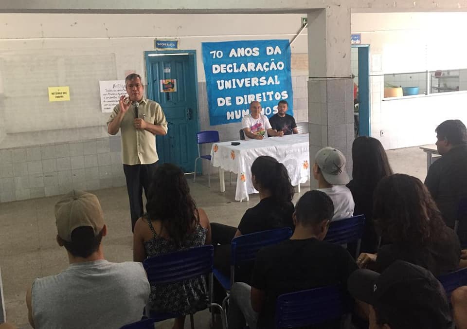 Iran Barbosa debate os 70 anos da Declaração de Direitos Humanos