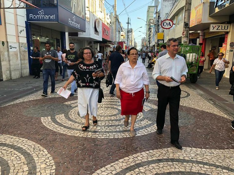 Iran Barbosa participa de campanha contra a Reforma da Previdência