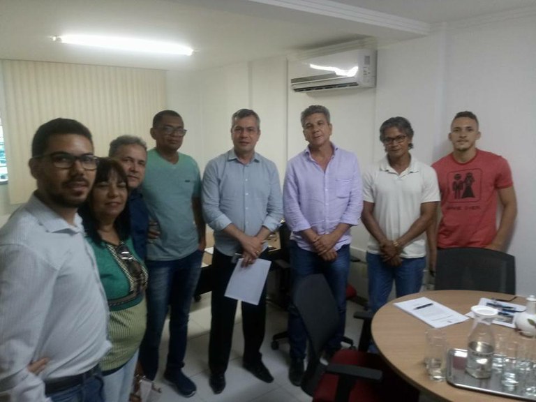 Iran Barbosa se reúne com Secretário de Meio Ambiente