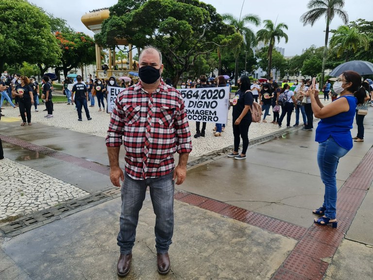 Isac participa de mobilização em favor do PL 2.564