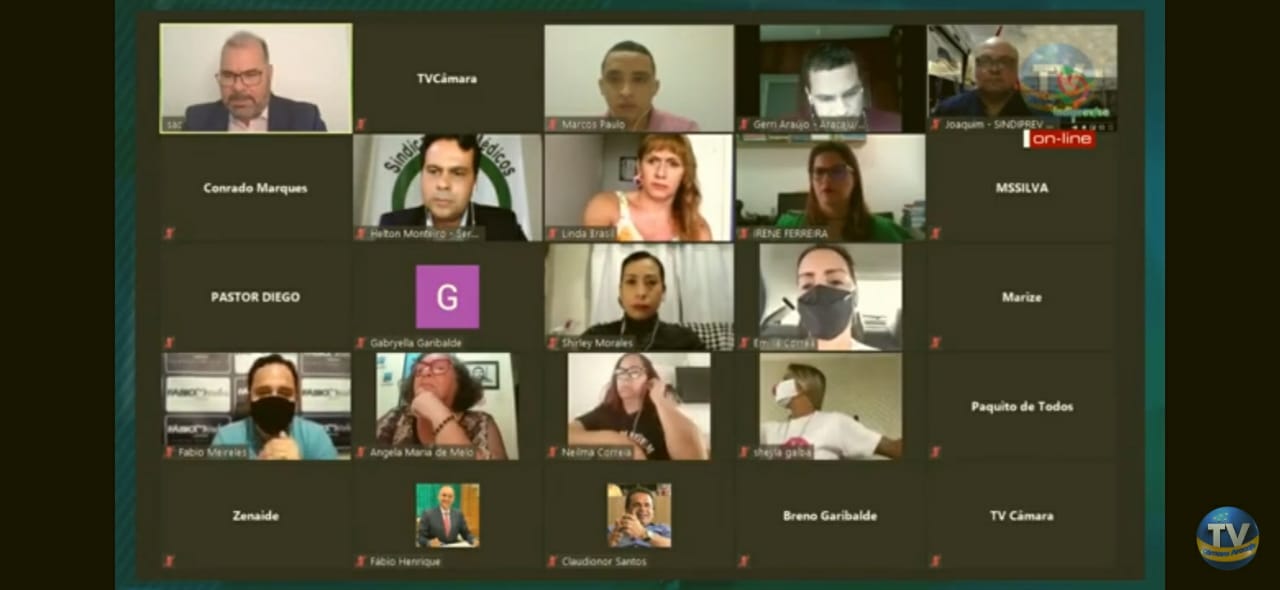 Isac preside Audiência Pública em prol do piso salarial da enfermagem