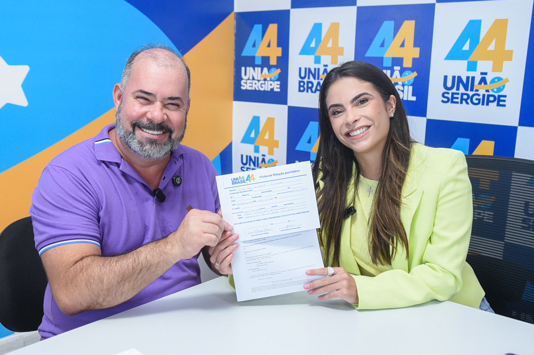 Isac se filia ao União Brasil e apoia Yandra Moura