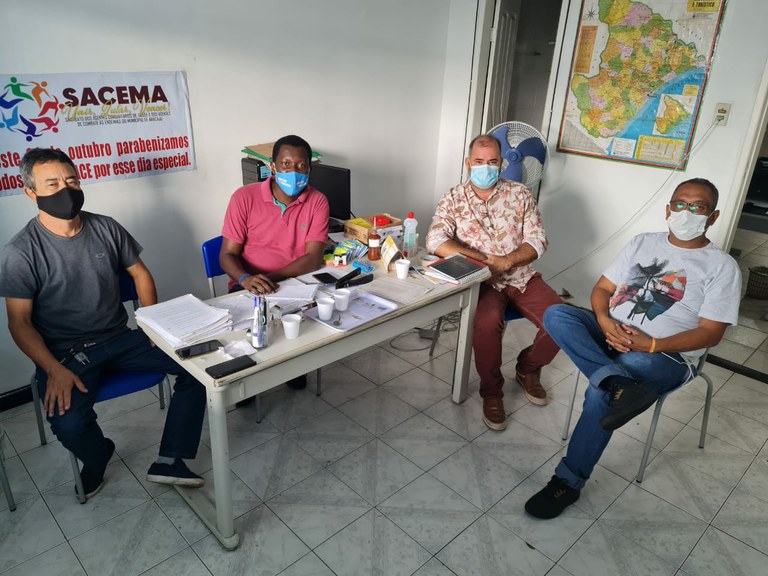 Isac se reúne com dirigentes do SACEMA a fim de discutir melhorias para os trabalhadores