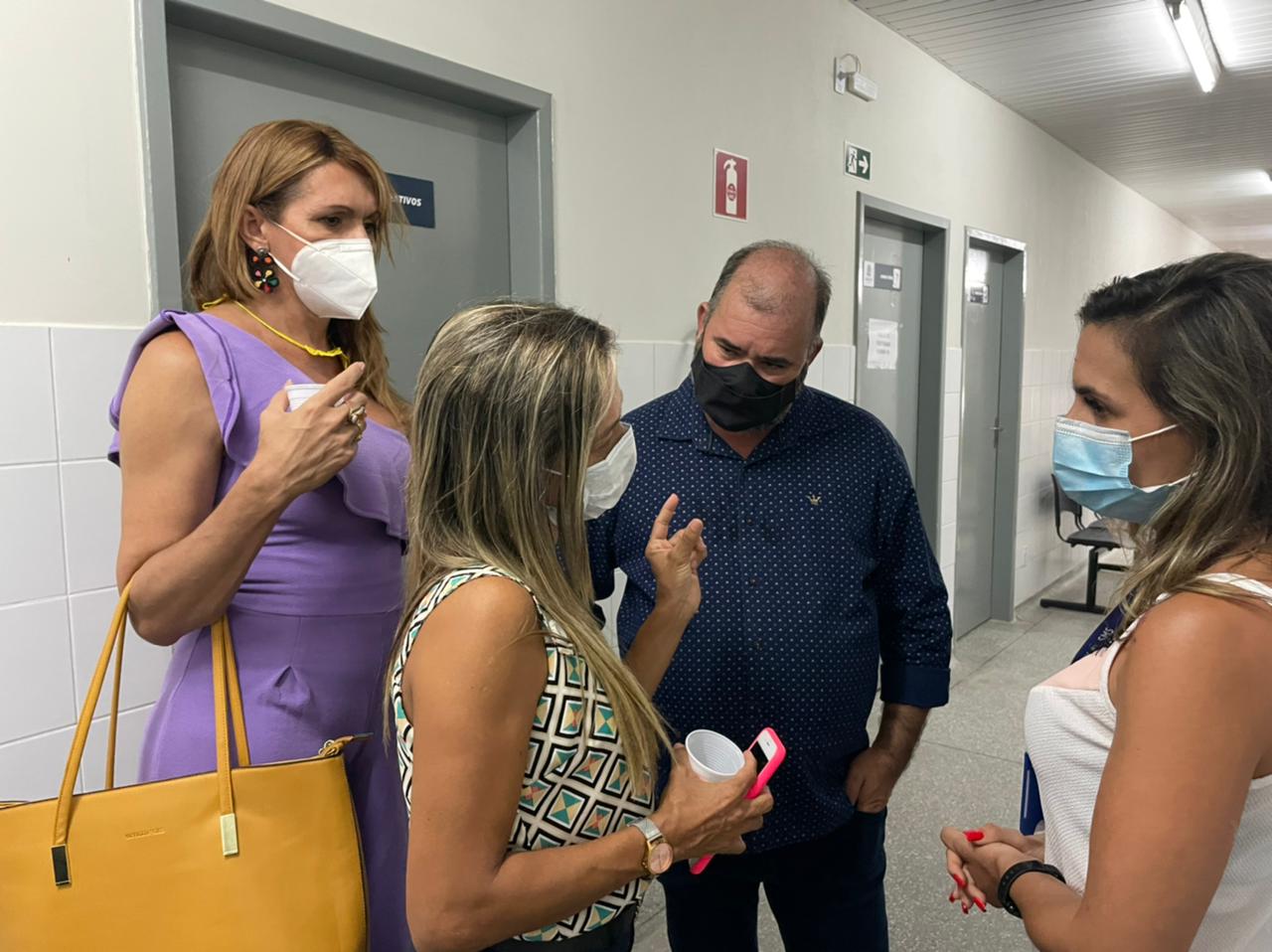 Isac visita Unidades Básicas de Saúde da Zona de Expansão