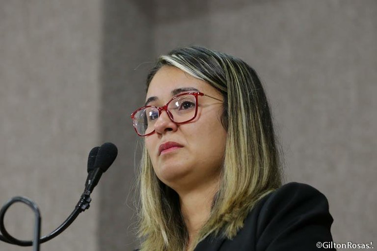 Kitty Lima cobra ação da CMA no combate à agressão contra a mulher em Sergipe