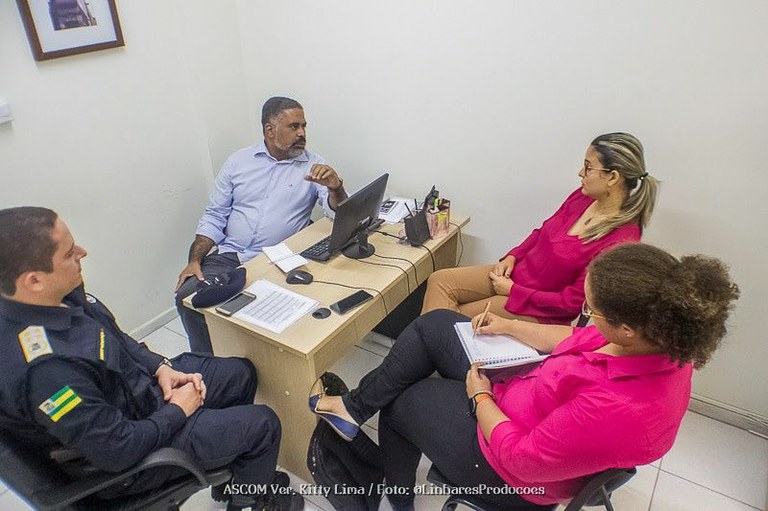 Kitty Lima cobra funcionamento da Patrulha Maria da Penha