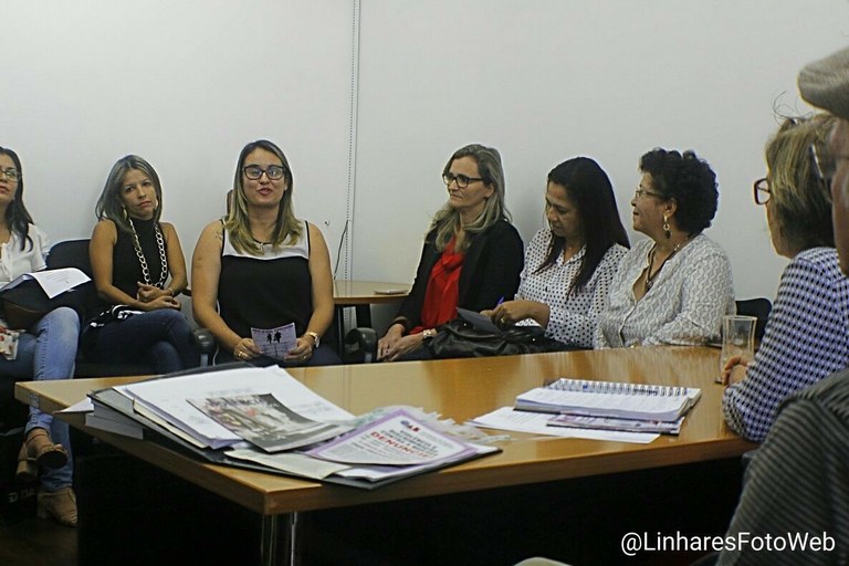Kitty Lima discute ações de debate sobre o combate à violência contra a mulher