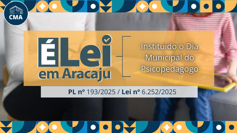 Lei institui Dia Municipal do Psicopedagogo 