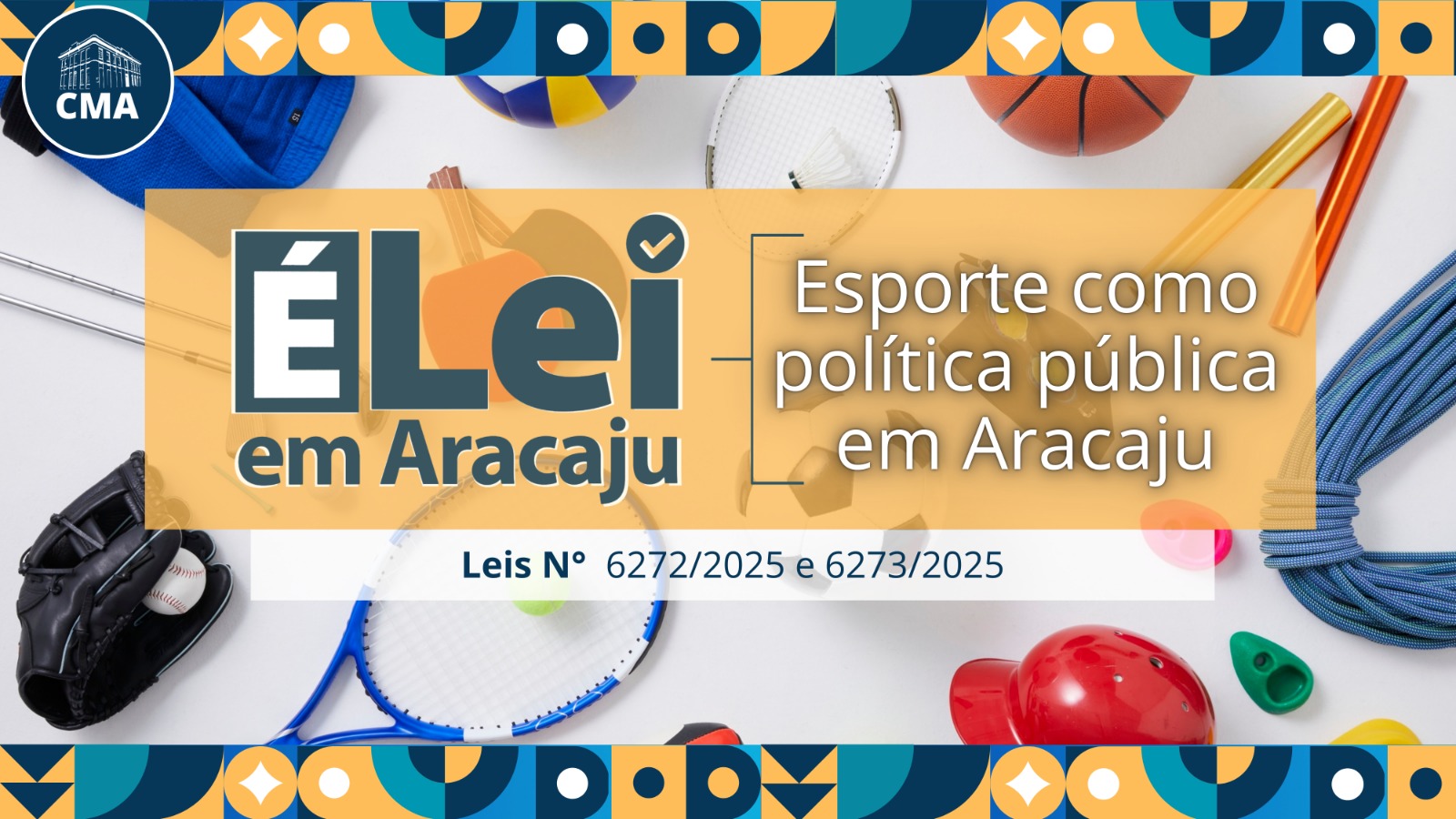 Leis aprovadas pela Câmara de Aracaju em 2025 reforçam o esporte como política pública no município