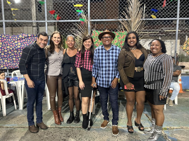 Levi Oliveira prestigia festa junina no Lourival Batista e exalta tradição cultural de comunidades locais